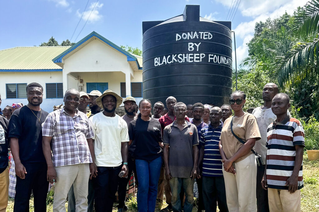 Blacksheep Foundation Brings Potable Water and Hope to Djamam Community